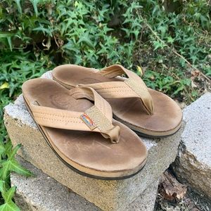 Rainbow Sandals double layer, thick strap (size M)